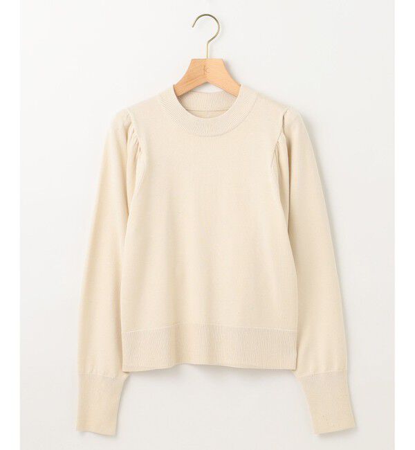 組曲「【WEB限定】ELENAスパンコールバックパール ニット」|ニット・セーター|