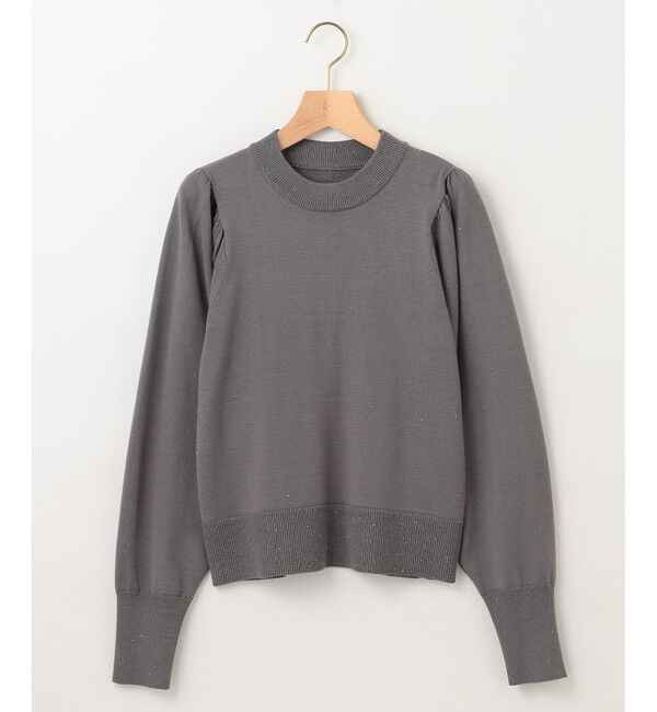 組曲「【WEB限定】ELENAスパンコールバックパール ニット」|ニット・セーター|