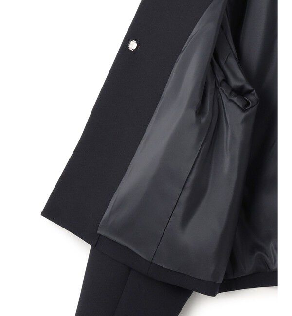 23区「【VERYコラボ】ストレッチトリプルクロス ノーカラージャケット」|ノーカラージャケット|