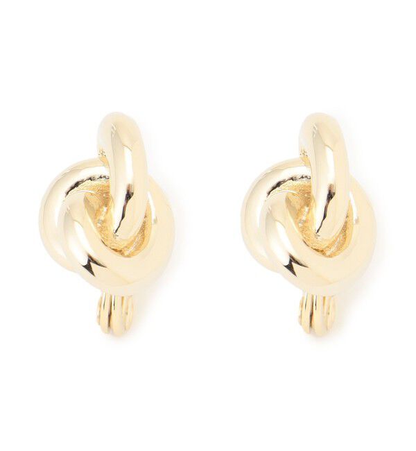 23区「【Oggi6月号掲載】メタルトップ イヤリング」|イヤリング|