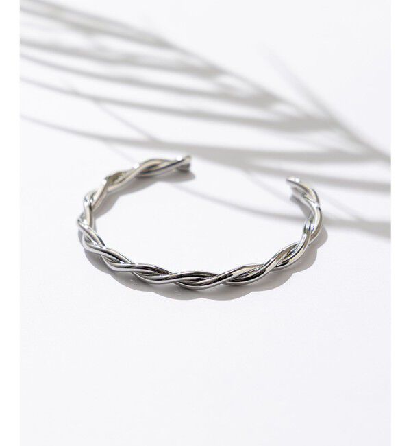 23区「【WEB限定】ツイスト バングル」|ブレスレット・バングル|シルバー系