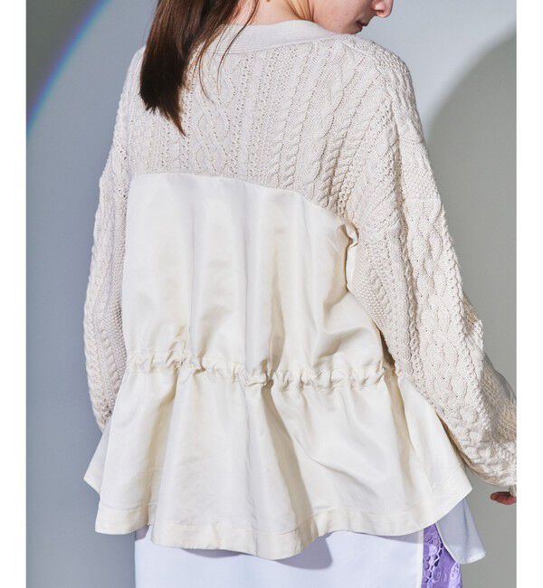  「アーミーニットカーディガン」|カーディガン|