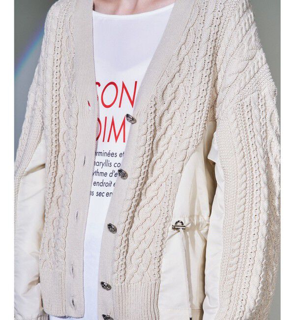  「アーミーニットカーディガン」|カーディガン|