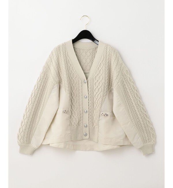  「アーミーニットカーディガン」|カーディガン|