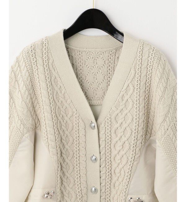  「アーミーニットカーディガン」|カーディガン|