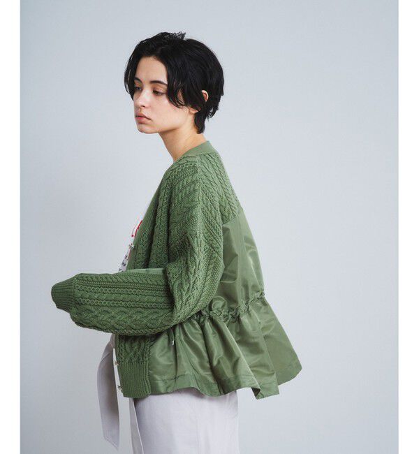  「アーミーニットカーディガン」|カーディガン|