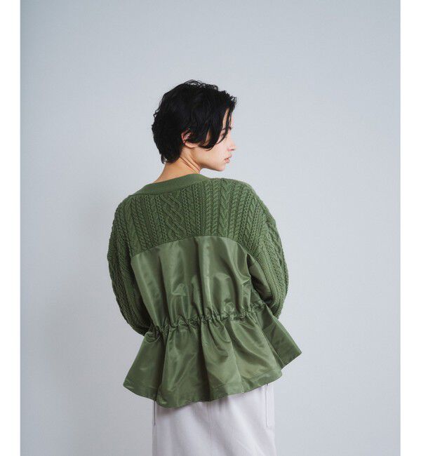  「アーミーニットカーディガン」|カーディガン|