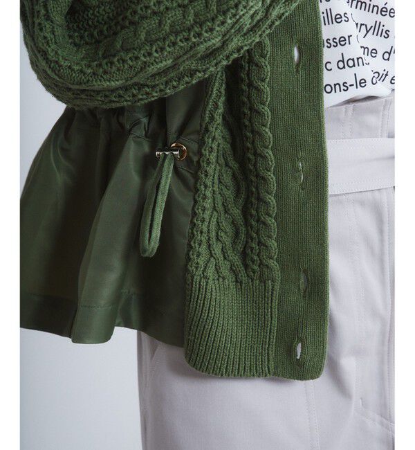  「アーミーニットカーディガン」|カーディガン|