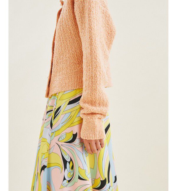  「ショートクルーニットカーディガン」|カーディガン|