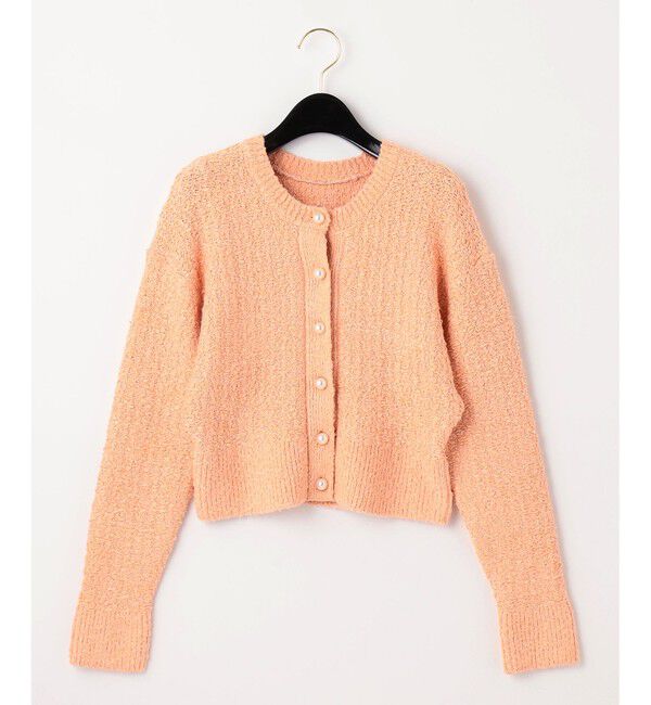  「ショートクルーニットカーディガン」|カーディガン|
