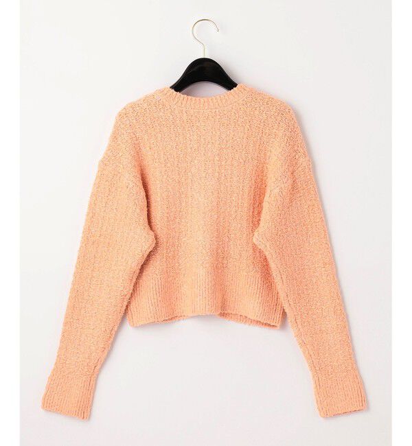  「ショートクルーニットカーディガン」|カーディガン|