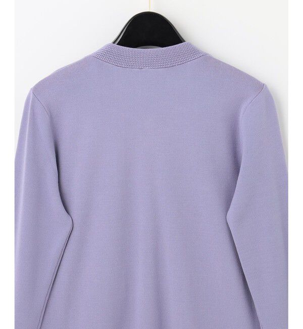  「トリミングニットカーディガン」|カーディガン|