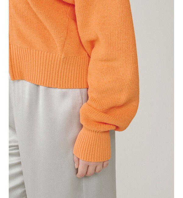  「ハイゲージ畦ニットカーディガン」|カーディガン|