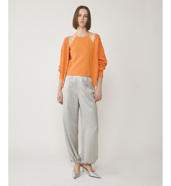  「ハイゲージ畦ニットカーディガン」|カーディガン|