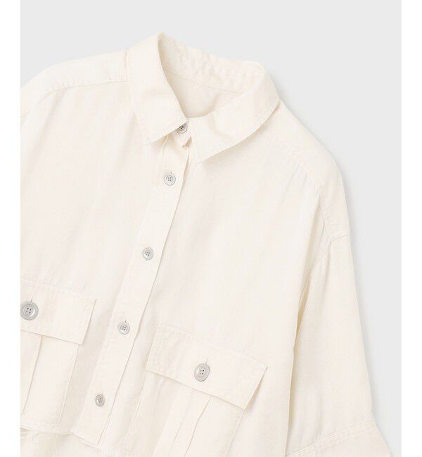 GRACE CONTINENTAL「ハーフスリーブルーズシャツ」|シャツ・ブラウス|