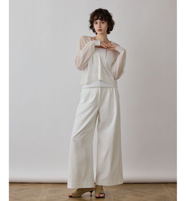 Diagram「シアージョーゼットカーディガン」|カーディガン|