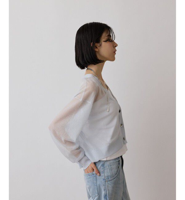 Diagram「シアージョーゼットカーディガン」|カーディガン|