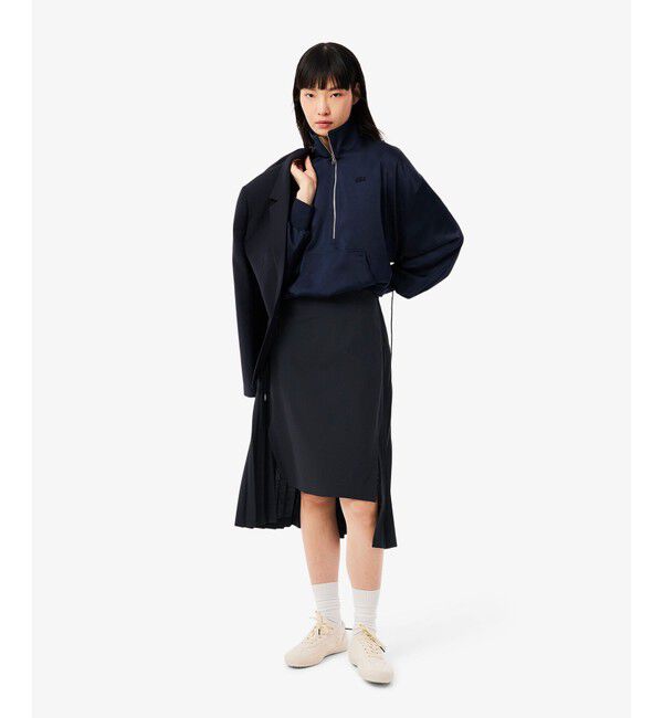 LACOSTE「前後切り替えプリーツスカート」|スカート|