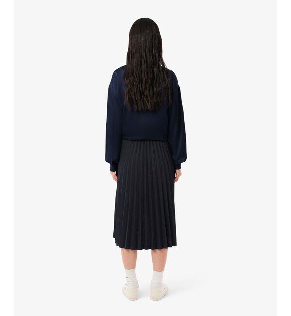 LACOSTE「前後切り替えプリーツスカート」|スカート|