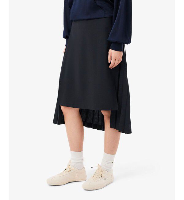 LACOSTE「前後切り替えプリーツスカート」|スカート|