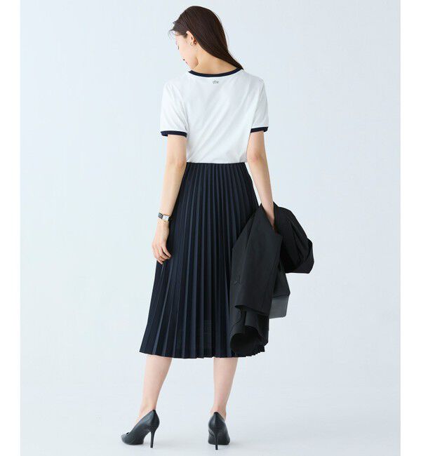 LACOSTE「前後切り替えプリーツスカート」|スカート|