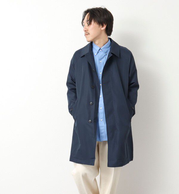 NOLLEY'S goodman「【TAION/タイオン】《ビジカジ対応》別注ステンカラーコート 25SS」|ステンカラーコート|