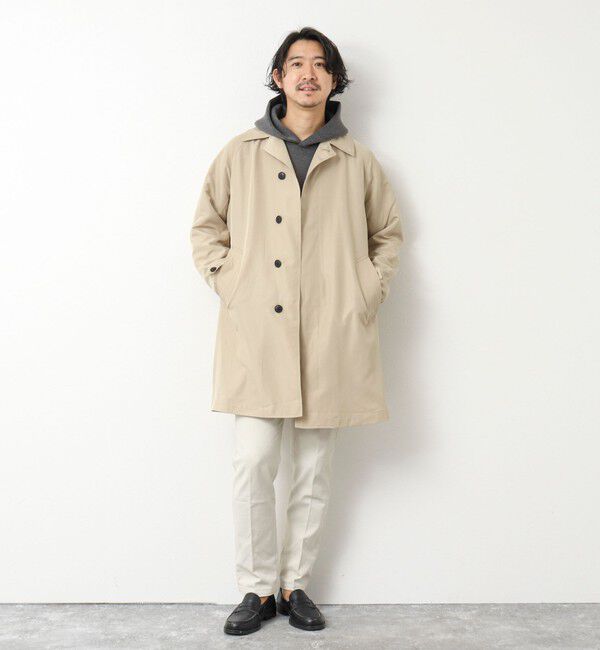 NOLLEY'S goodman「【TAION/タイオン】《ビジカジ対応》別注ステンカラーコート 25SS」|ステンカラーコート|