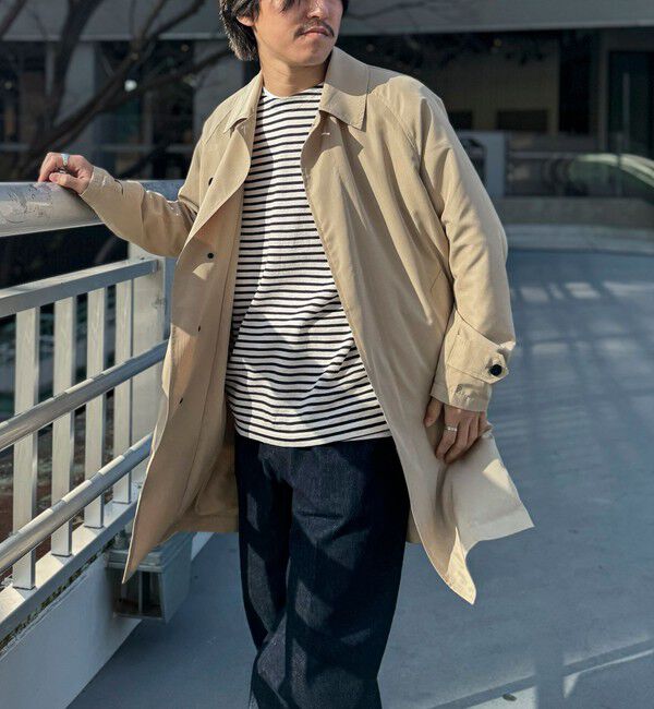 NOLLEY'S goodman「【TAION/タイオン】《ビジカジ対応》別注ステンカラーコート 25SS」|ステンカラーコート|