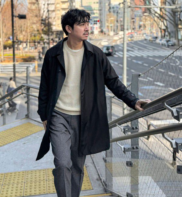 NOLLEY'S goodman「【TAION/タイオン】《ビジカジ対応》別注ステンカラーコート 25SS」|ステンカラーコート|