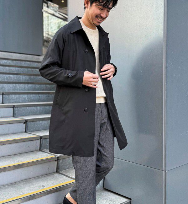 NOLLEY'S goodman「【TAION/タイオン】《ビジカジ対応》別注ステンカラーコート 25SS」|ステンカラーコート|