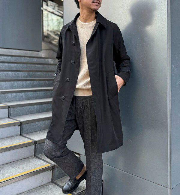NOLLEY'S goodman「【TAION/タイオン】《ビジカジ対応》別注ステンカラーコート 25SS」|ステンカラーコート|