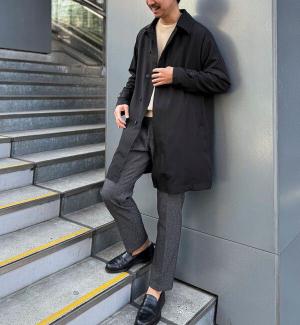 NOLLEY'S goodman「【TAION/タイオン】《ビジカジ対応》別注ステンカラーコート 25SS」|ステンカラーコート|