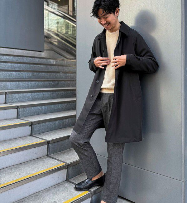 NOLLEY'S goodman「【TAION/タイオン】《ビジカジ対応》別注ステンカラーコート 25SS」|ステンカラーコート|