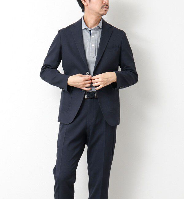 NOLLEY'S goodman「《セットアップ対応》SMART TECH 吸水速乾メランジOX ストレッチイージーPT 25SS」|チノ|