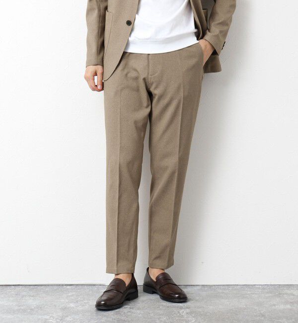 NOLLEY'S goodman「《セットアップ対応》SMART TECH 吸水速乾メランジOX ストレッチイージーPT 25SS」|チノ|