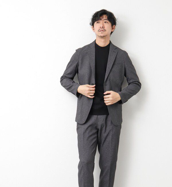 NOLLEY'S goodman「《セットアップ対応》SMART TECH 吸水速乾メランジOX ストレッチイージーPT 25SS」|チノ|