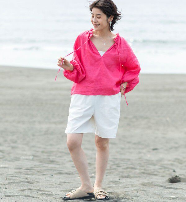 NOLLEY'S「《高機能/セットアップ対応》ウォッシャブルラッシュガードショートパンツ」|その他|