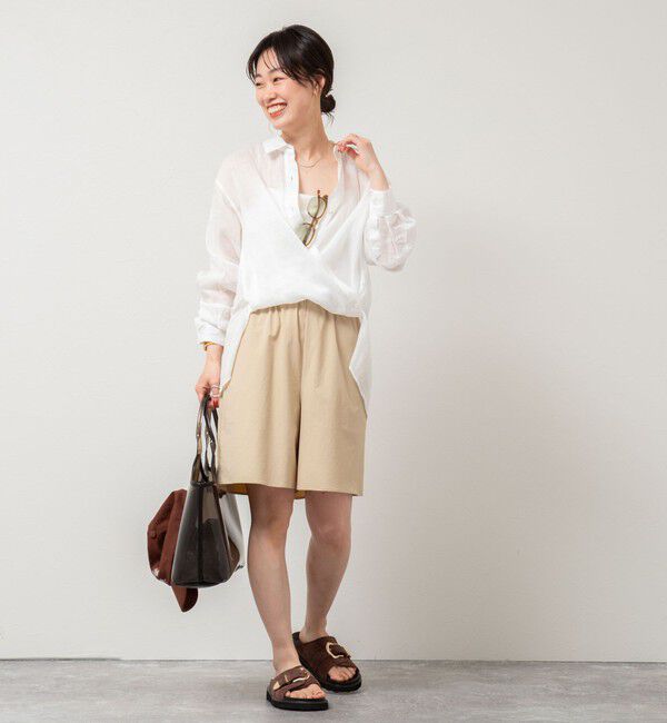 NOLLEY'S「《高機能/セットアップ対応》ウォッシャブルラッシュガードショートパンツ」|その他|