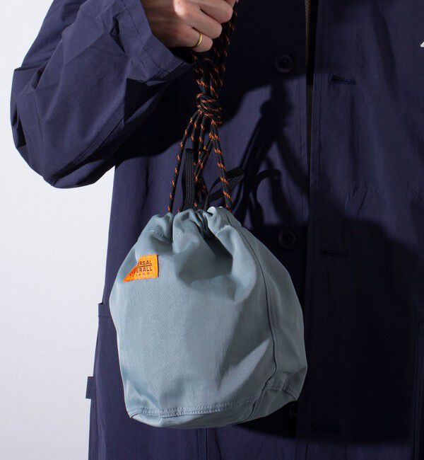 GLOSTER「【UNIVERSAL OVERALL】巾着バッグ/ショルダーバッグ 2way」|ショルダー・メッセンジャー|