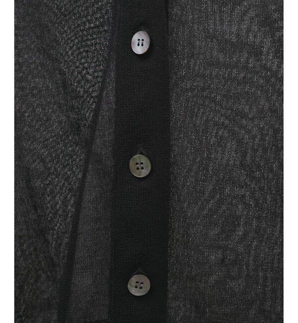 SALON adam et rope'「ブライトシアーカーディガン」|カーディガン|