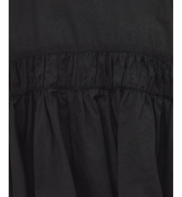 SALON adam et rope'「【WEB限定】ハーフスリーブギャザーブラウス［カディコットン］」|シャツ・ブラウス|