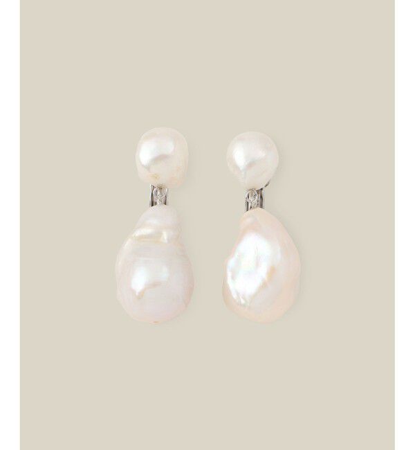 ROPE'「ビッグパールイヤリング」|イヤリング|