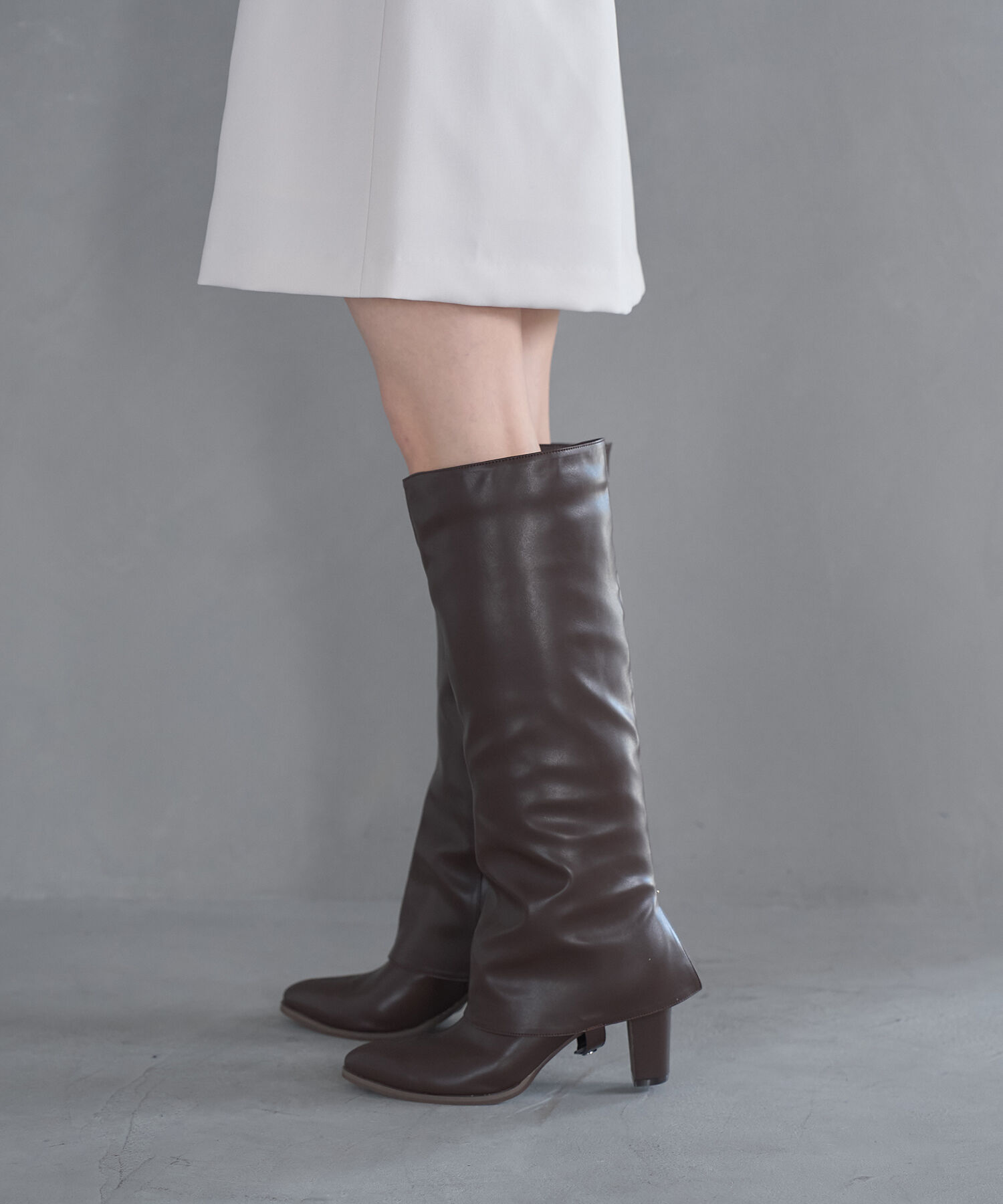 Juze「【2WAY】ロングカバー付きショートブーツ」|その他|