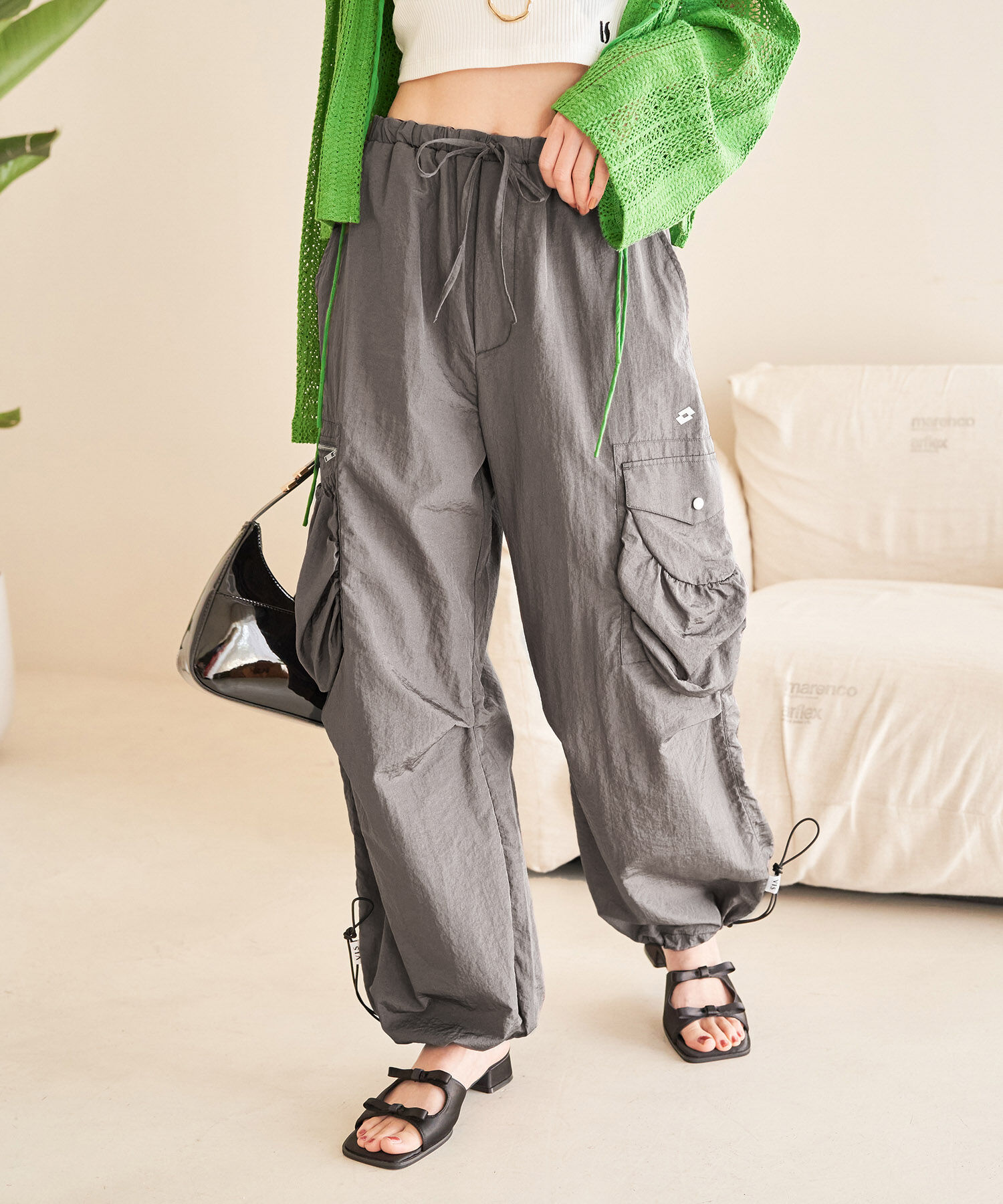 VIS「【Lottoコラボ】ナイロンカーゴパンツ」|その他|