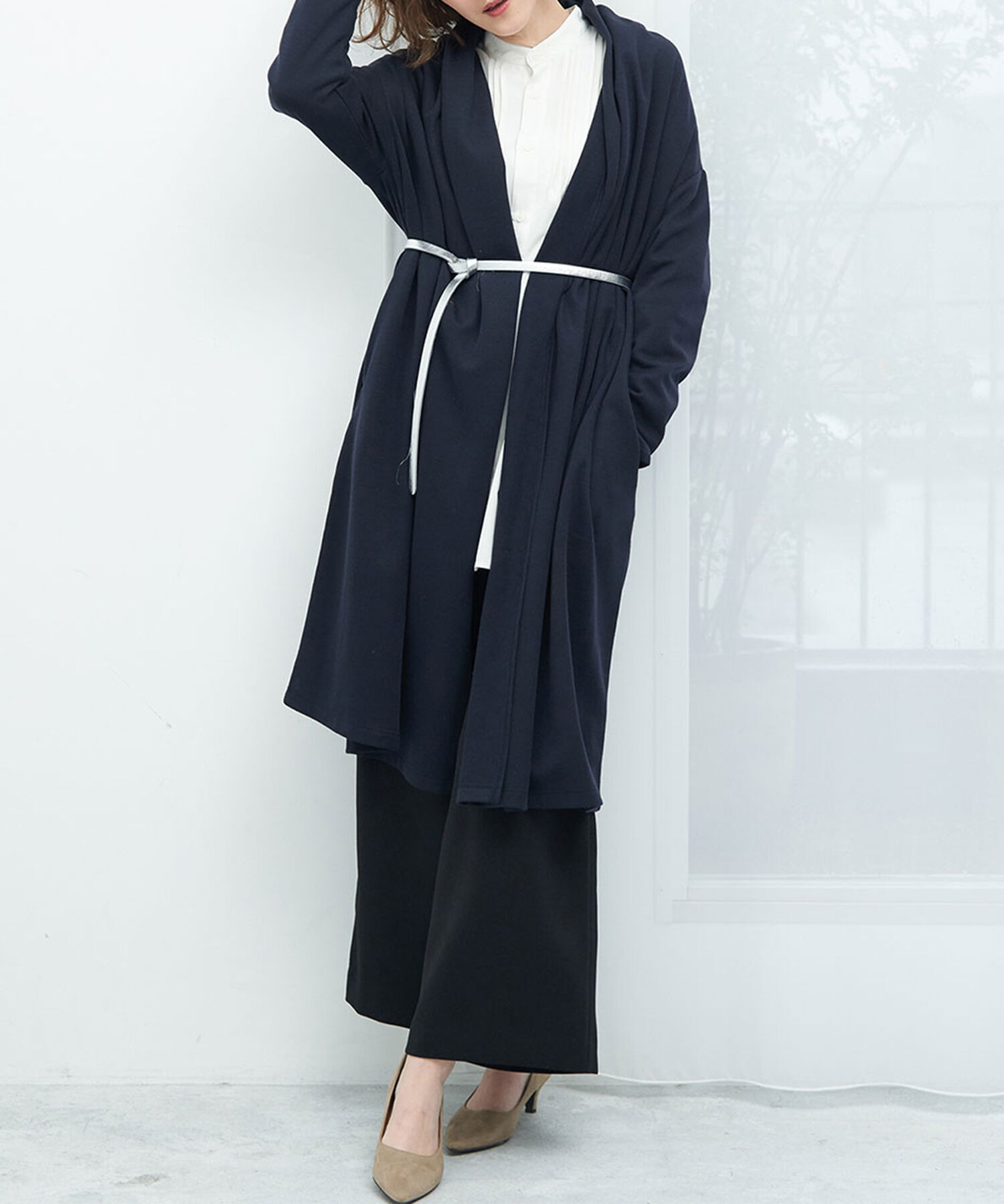 Rope&rsquo;Picnic「【着丈が選べる】サカリバボリュームコーディガン」|カーディガン|