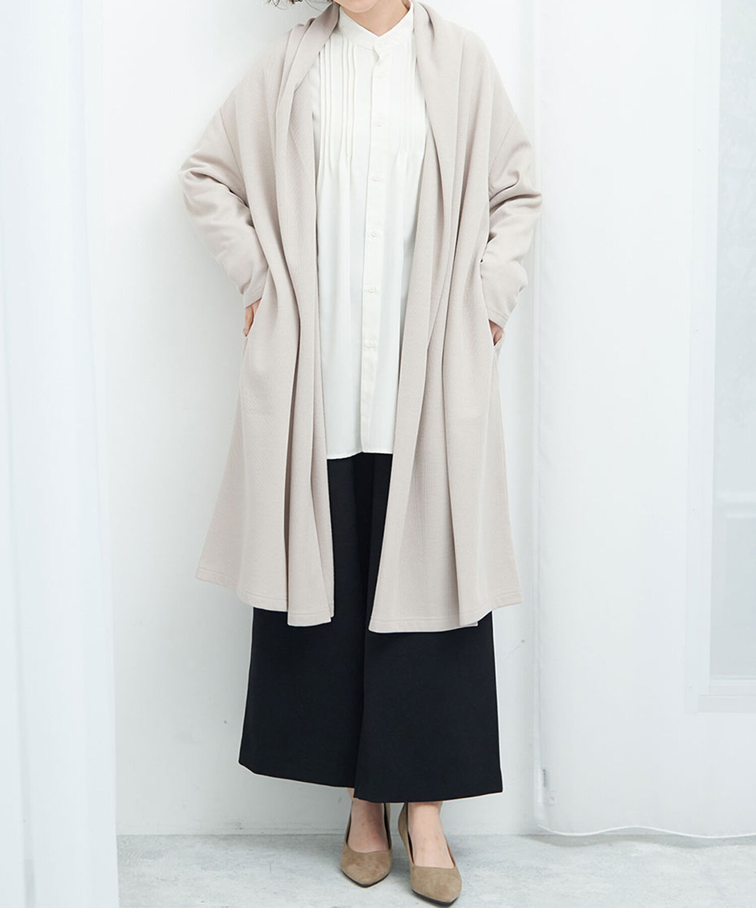 Rope&rsquo;Picnic「【着丈が選べる】サカリバボリュームコーディガン」|カーディガン|