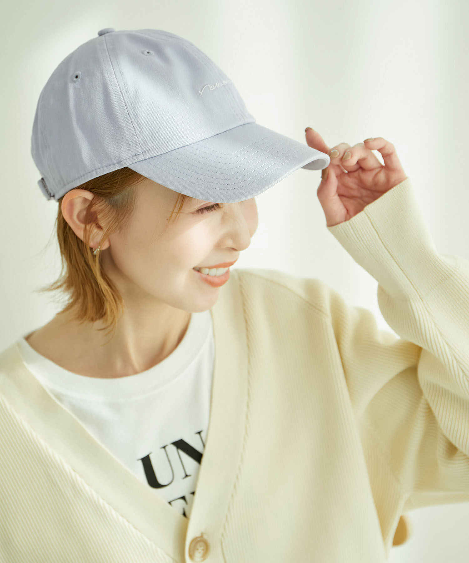 ROPE PICNIC PASSAGE「【NEWERA(R)/別注】Casual Classic handwritten logo cap」|キャップ・キャスケット|ブルー系(45)
