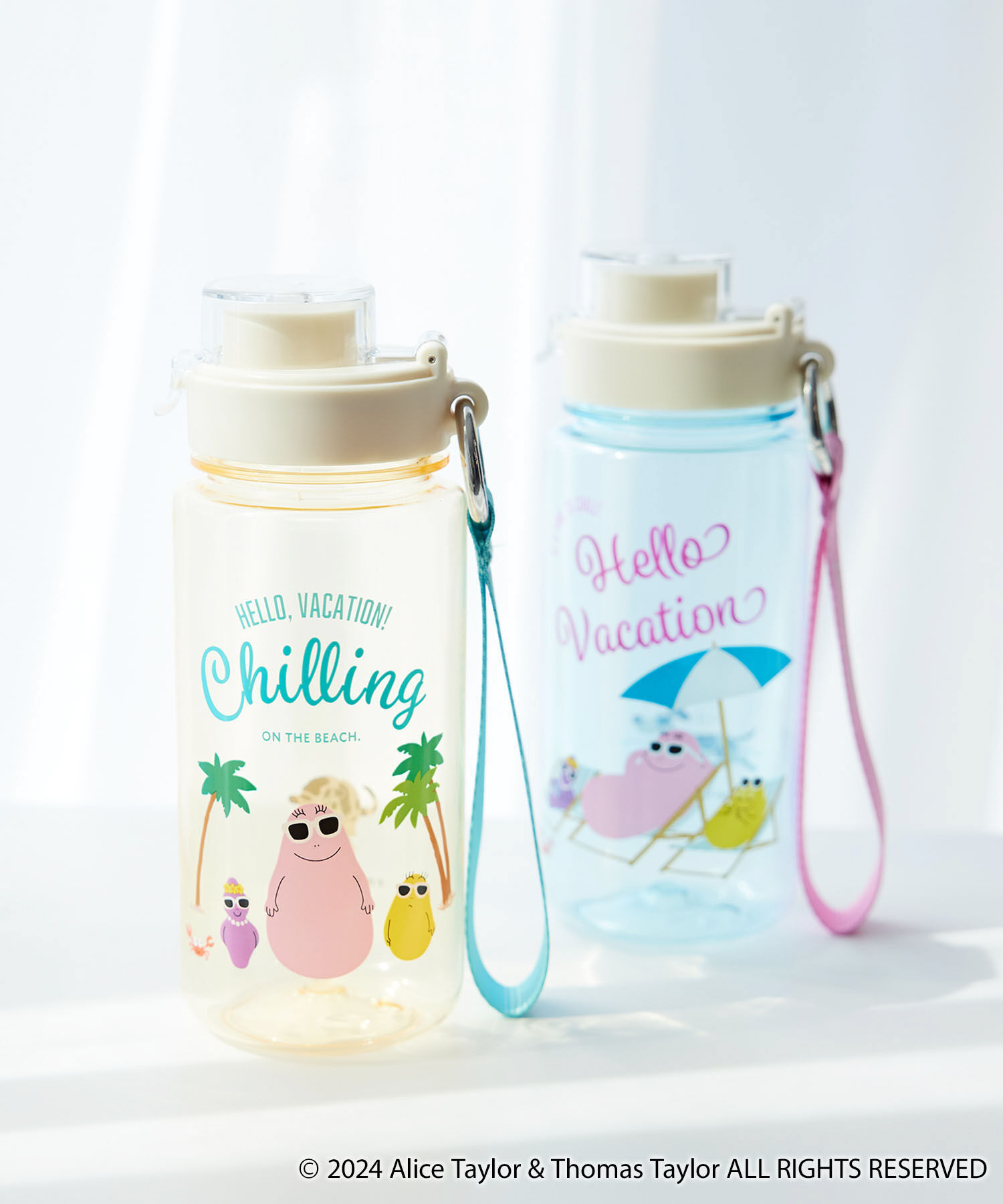 ROPE PICNIC PASSAGE「【BARBAPAPA(バーバパパ)】ドリンクボトルwithストラップバケーション」|グラス・マグカップ|