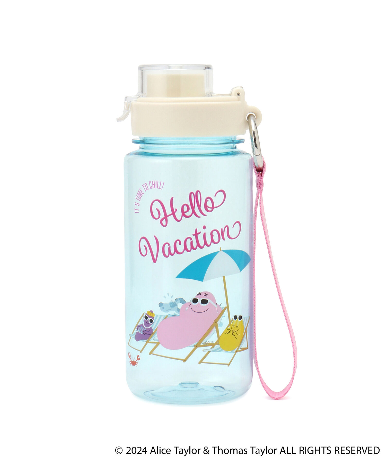 ROPE PICNIC PASSAGE「【BARBAPAPA(バーバパパ)】ドリンクボトルwithストラップバケーション」|グラス・マグカップ|