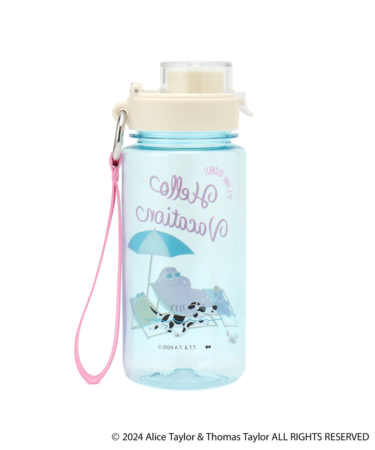 ROPE PICNIC PASSAGE「【BARBAPAPA(バーバパパ)】ドリンクボトルwithストラップバケーション」|グラス・マグカップ|